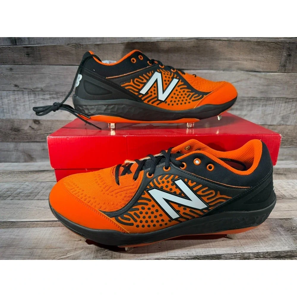 New Balance Fresh Foam 3000 V5 Molded Baseball Metal Cleats Size 16‎ Orange